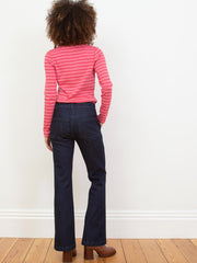 Folke flare stretch denim jeans