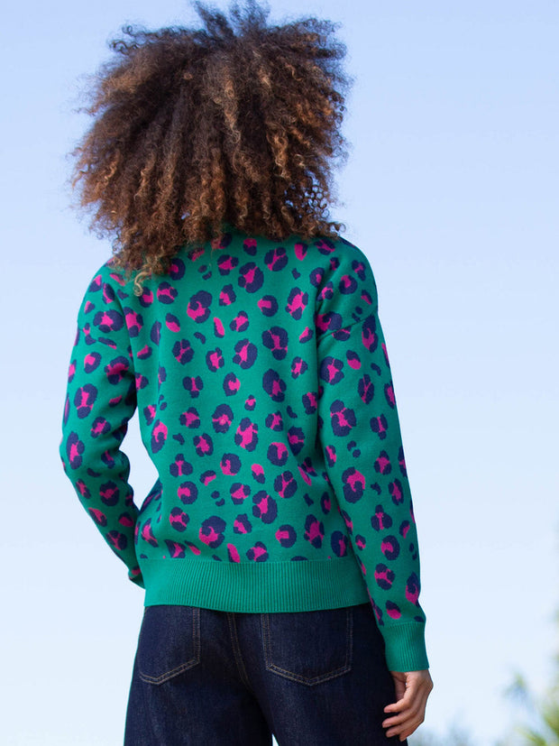Piddletrenthide Knit Jumper Leopard