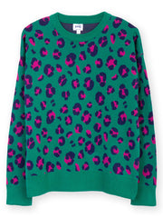 Piddletrenthide Knit Jumper Leopard