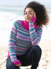Puncknowle Roll Neck Knit Jumper