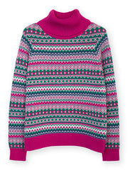 Puncknowle Roll Neck Knit Jumper