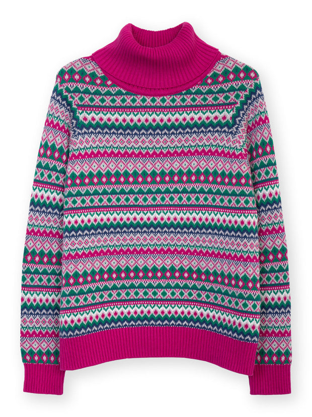Puncknowle Roll Neck Knit Jumper