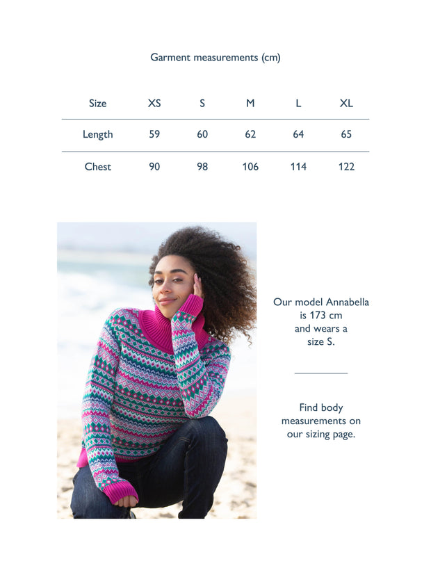 Puncknowle Roll Neck Knit Jumper