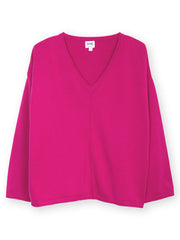 Loscombe Knit Jumper Fuchsia