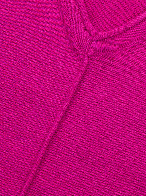 Loscombe Knit Jumper Fuchsia