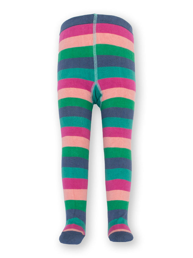 Stripy Tights Teal