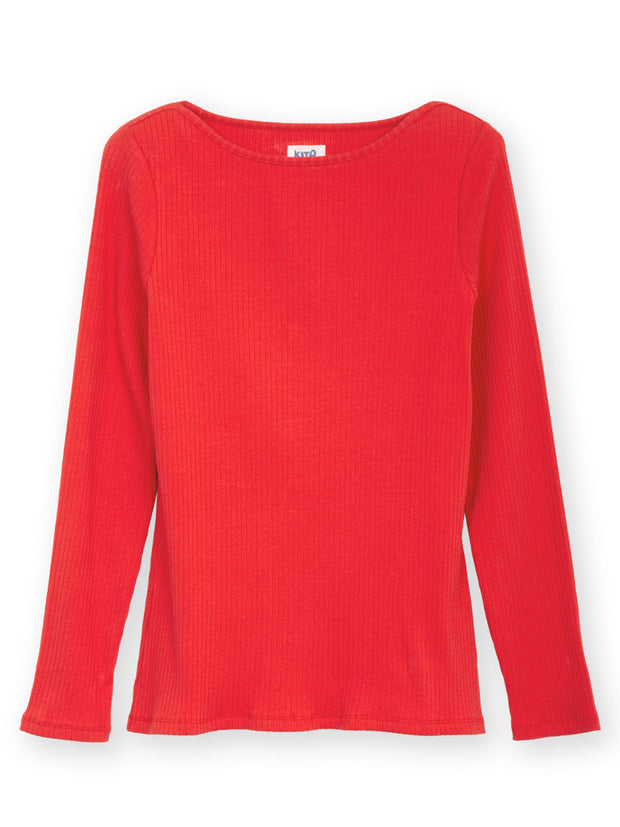Ashington Boat Neck Jersey Top