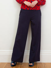 Athelhampton Wide Leg Jersey Trousers