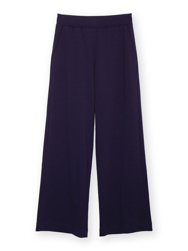 Athelhampton Wide Leg Jersey Trousers