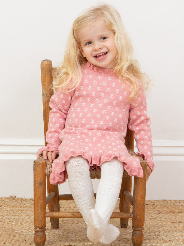 Flower Fable Knit Dress