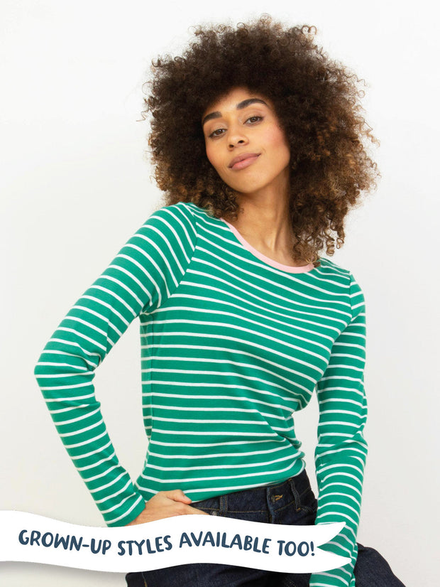 Emerald Stripe T-Shirt