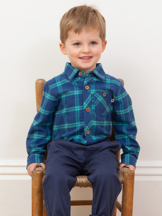 Check Shirt Navy