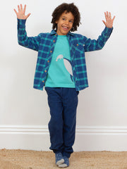 Check Shirt Navy