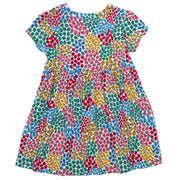 Flat shot of ladybird ditsy dress