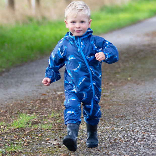 Dolphin puddlepack suit