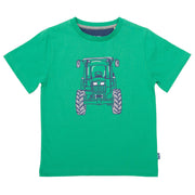 Flat shot of tractor time t-shirt