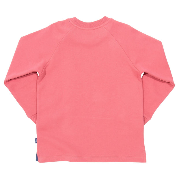 Flat shot of ladybird sweatshirt