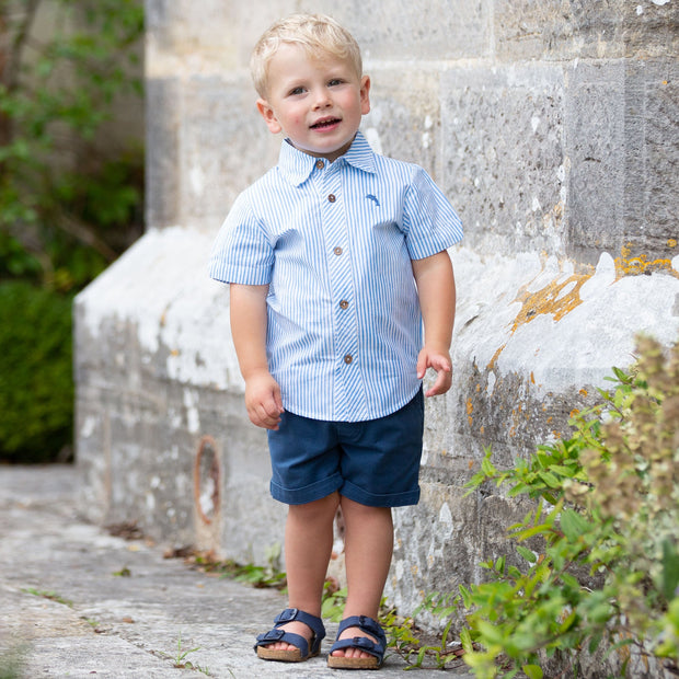 Boy in special shirt