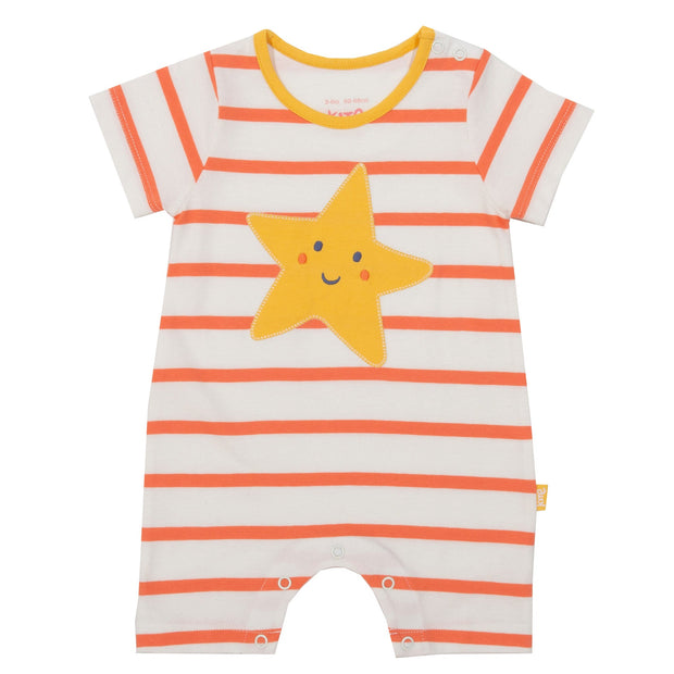 Flat shot of starfish romper