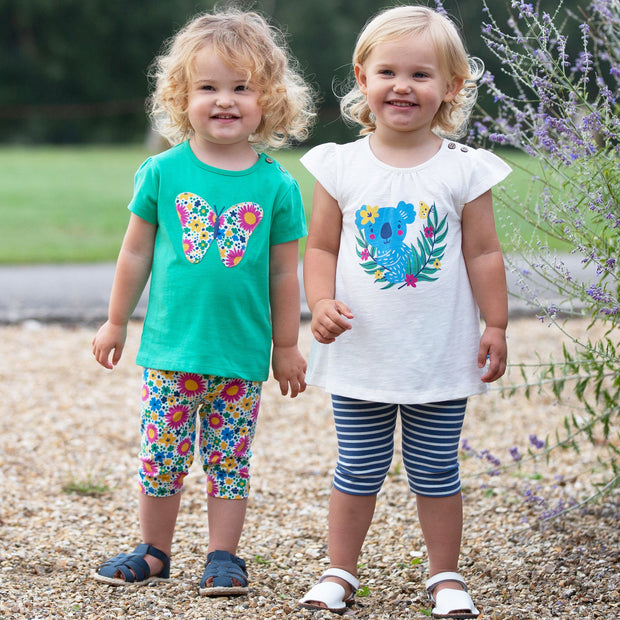 Girl in koala tunic