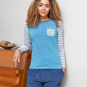 Tarrant jersey top blue