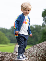 Rainbow denim pull ups