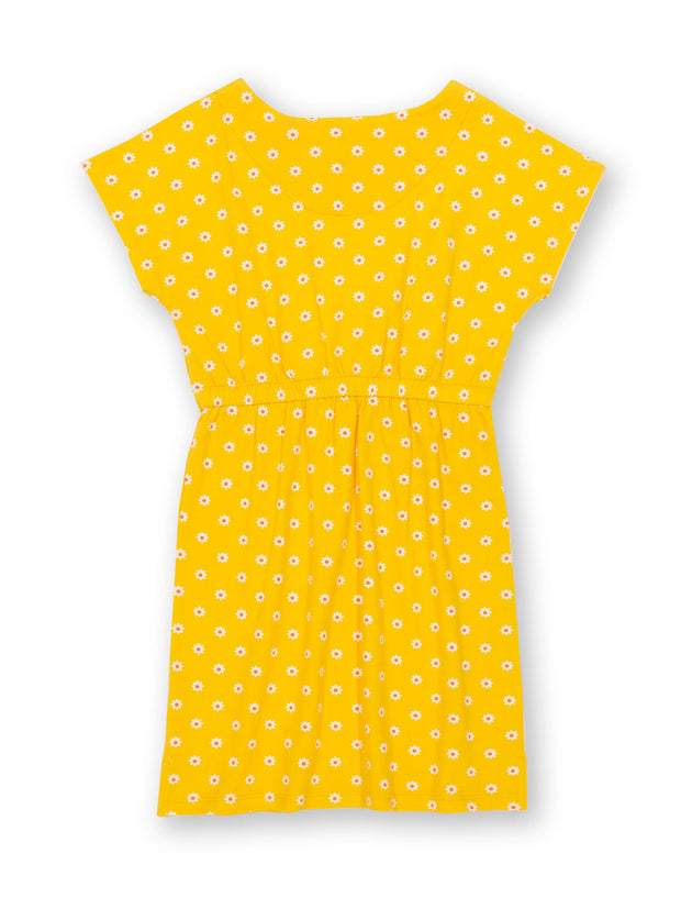 Polka daisy tie dress