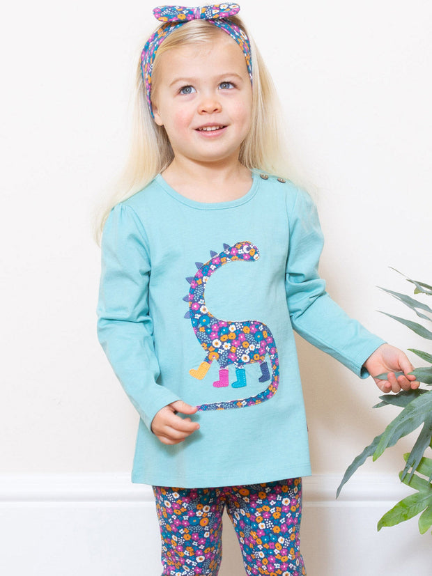 Ditsy dino tunic