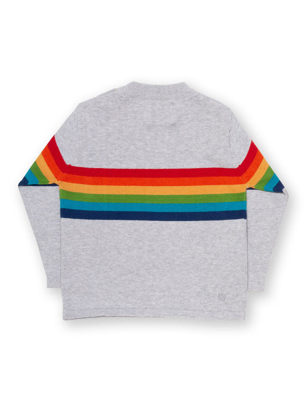 Retro rainbow jumper