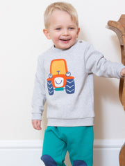 Happy tractor sweatshirt