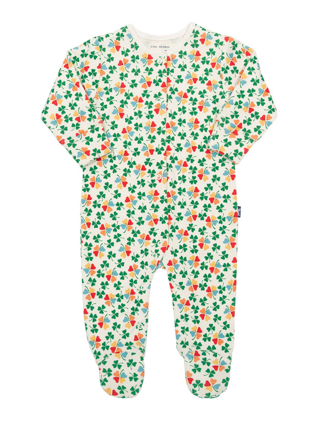 Kite - Baby organic lucky sleepsuit rainbow - Y-shaped popper opening