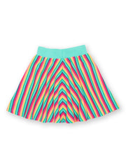 Kite - Girls organic skater skirt - Yarn dyed stripe - Skater style