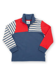 Kite - Boys organic spinnaker sweatshirt - Standing collar