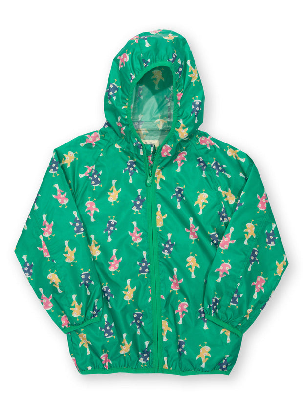 Kite - Girls  goosey puddlepack jacket green - Waterproof up to 3,000 mm