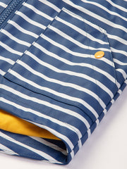 Kite - Kids  sailor splash coat - Navy and cream stripe - Waterproof up to 3,000 mm