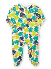 Kite - Baby organic jungle cub sleepsuit - Zip opening with zip guard