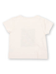 Kite - Girls organic orangutan t-shirt cream - Placement print - Short sleeved
