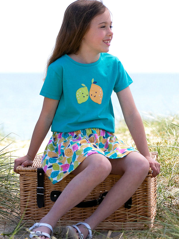 Kite - Girls organic zest friends skort - Skirt with matching built-in shorts