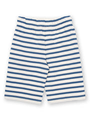 Kite - Boys organic Corfe shorts cream - Yarn dyed stripe - Elasticated waistband with adjustable ties