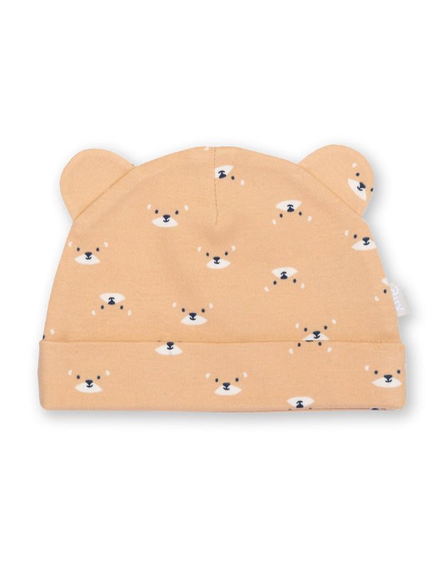 Kite - Baby organic cotton spotty otterly hat cream - Interlock fabric