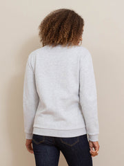 Whitecliff sweatshirt grey marl