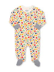 Kite - Baby organic cotton superstar sleepsuit - Y-shaped popper opening