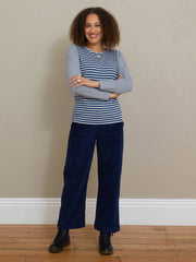 Fiddleford wide leg cord crops