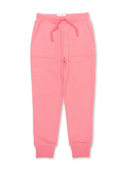 Kite - Girls organic cotton all day joggers pink - Elasticated waistband