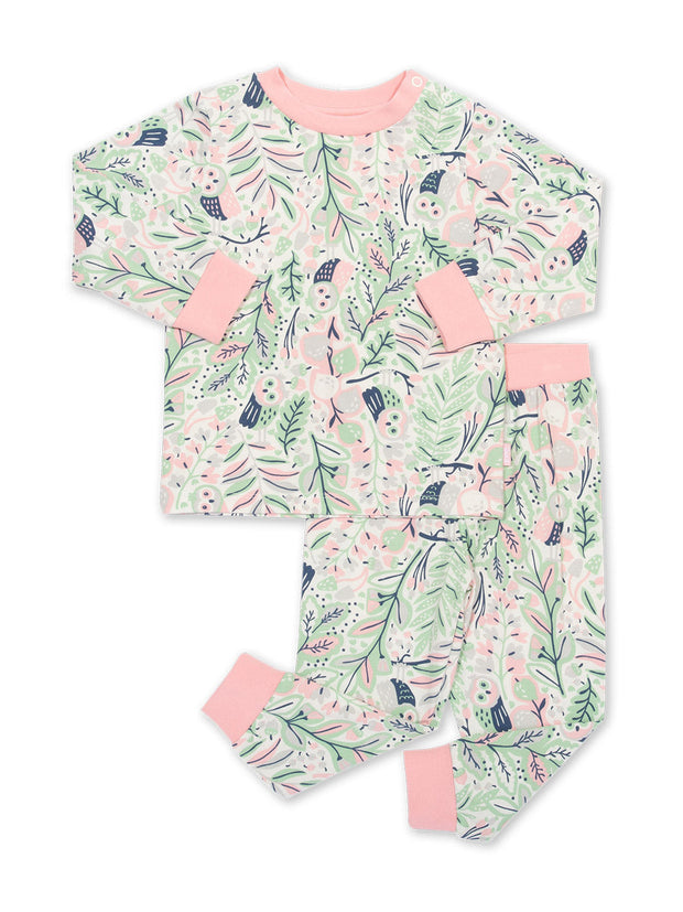 Kite - Girls organic cotton owlet pyjamas - Two-piece set