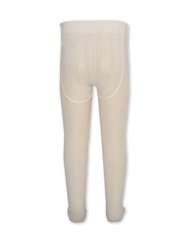 Cable tights cream