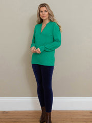 Swyre jersey top emerald