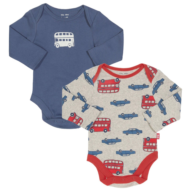 Baby in beep beep 2 pack bodysuit