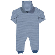 Baby in furrow onesie