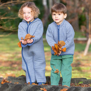 Baby in furrow onesie